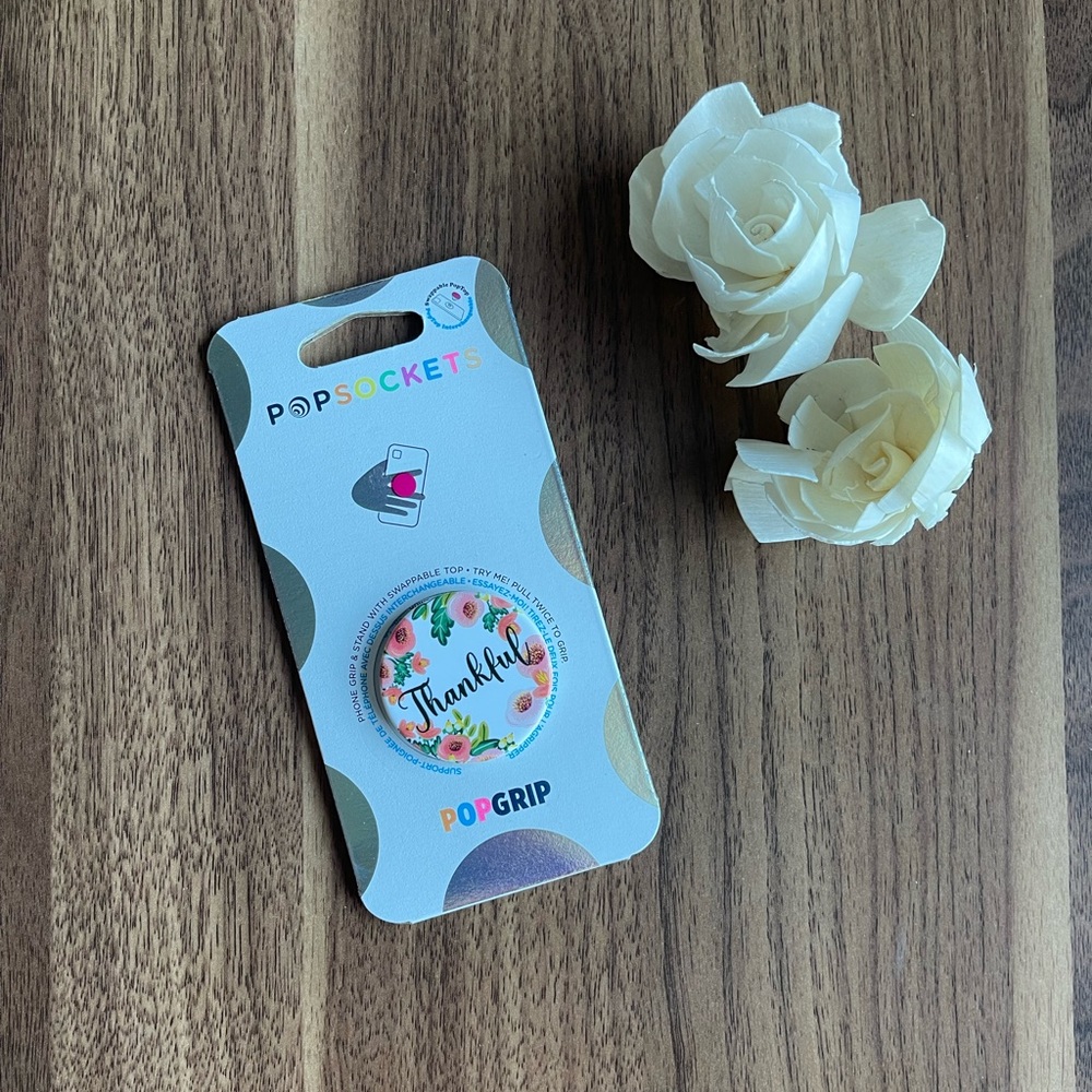 Thankful pop socket.